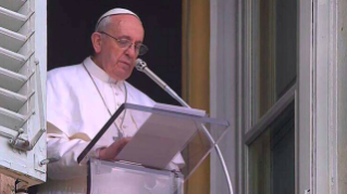 Papst Franziskus: Angelus Petersplatz